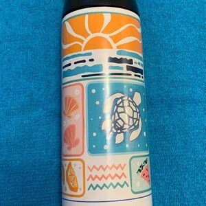 Tervis Ocean Turtle Thermos - Orange, Blue, White
